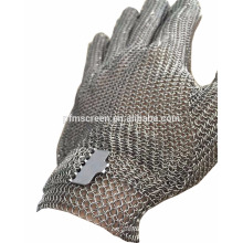 Cut устойчивостью безопасности из нержавеющей стали металлических сеток перчатки